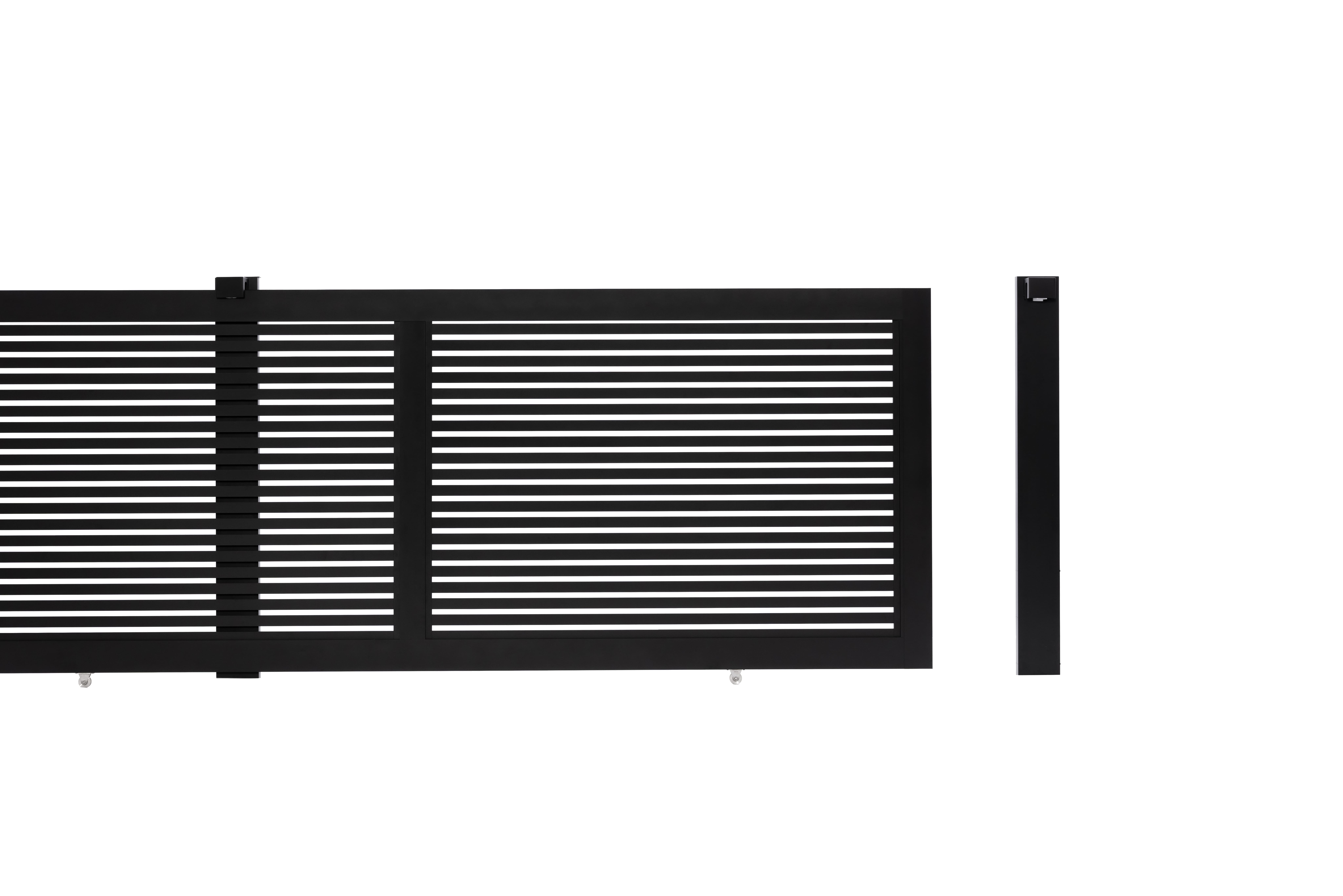 4. sliding gate open Hampton_