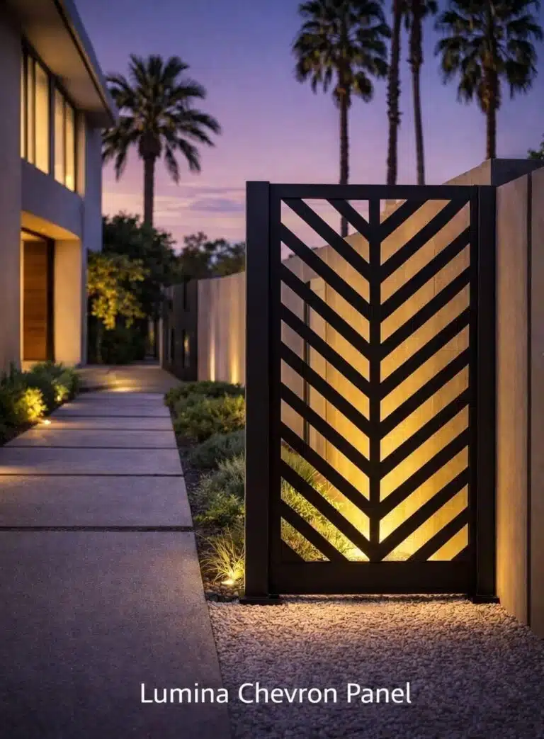 Lumina Chevron Panel 3' x 8'