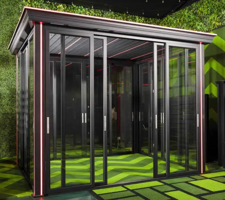 Lumina Pergola LU168 Series Profiles Matte Black
