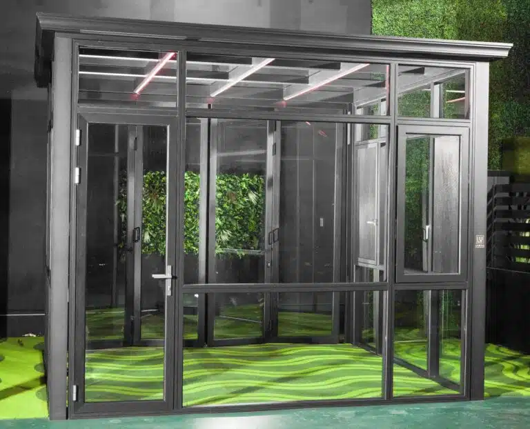 Fixed Framed Non-Insulated Glass