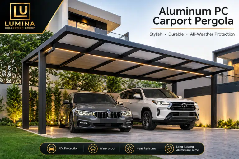 Lumina Pergola PC Carport