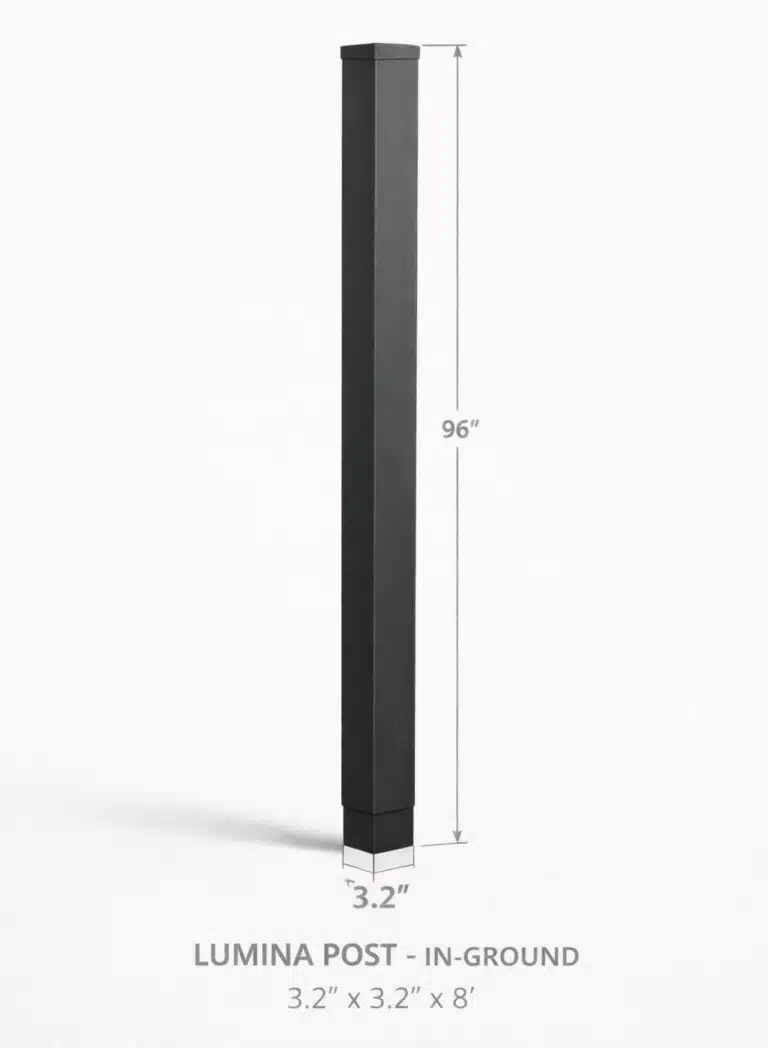 In-Ground Post 3.2 x 3.2 in x 8 ft