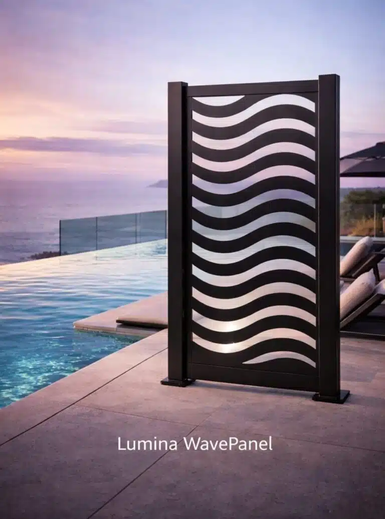 Lumina Wave Panel 3' x 8'
