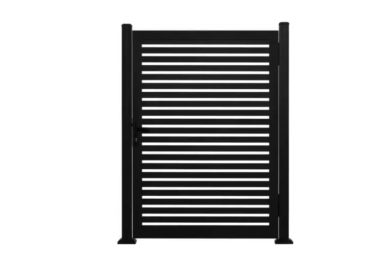 Hampton Pedestrian Gate 4 x 6 ft Panels with 2 inch Slats