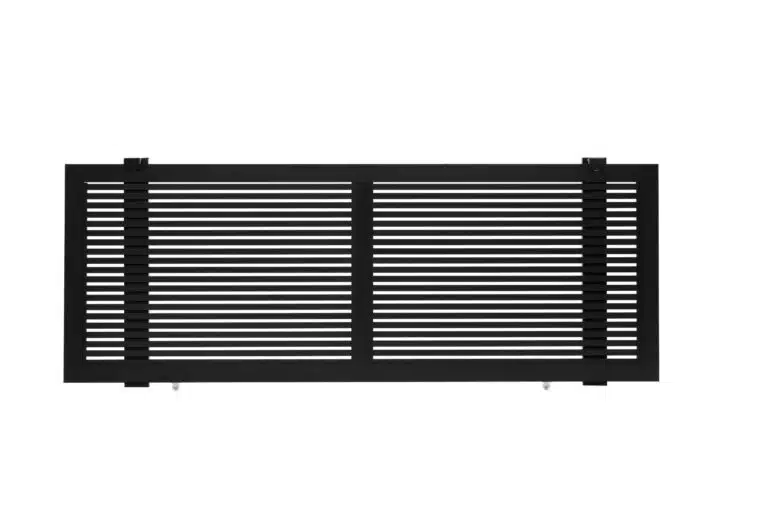 Hampton Sliding Gate 16 x 6 ft Panels with 2 inch Slats