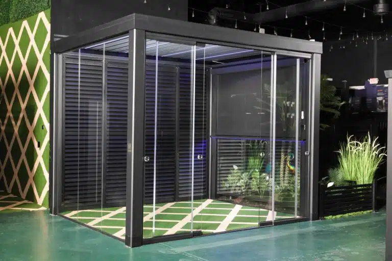Lumina Pergola LU220 Series Profiles Matte Black