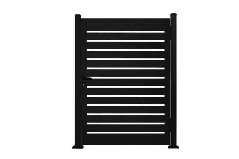 Ridgeline Pedestrian Gate 4 x 6 ft Panels with 4 inch Slats
